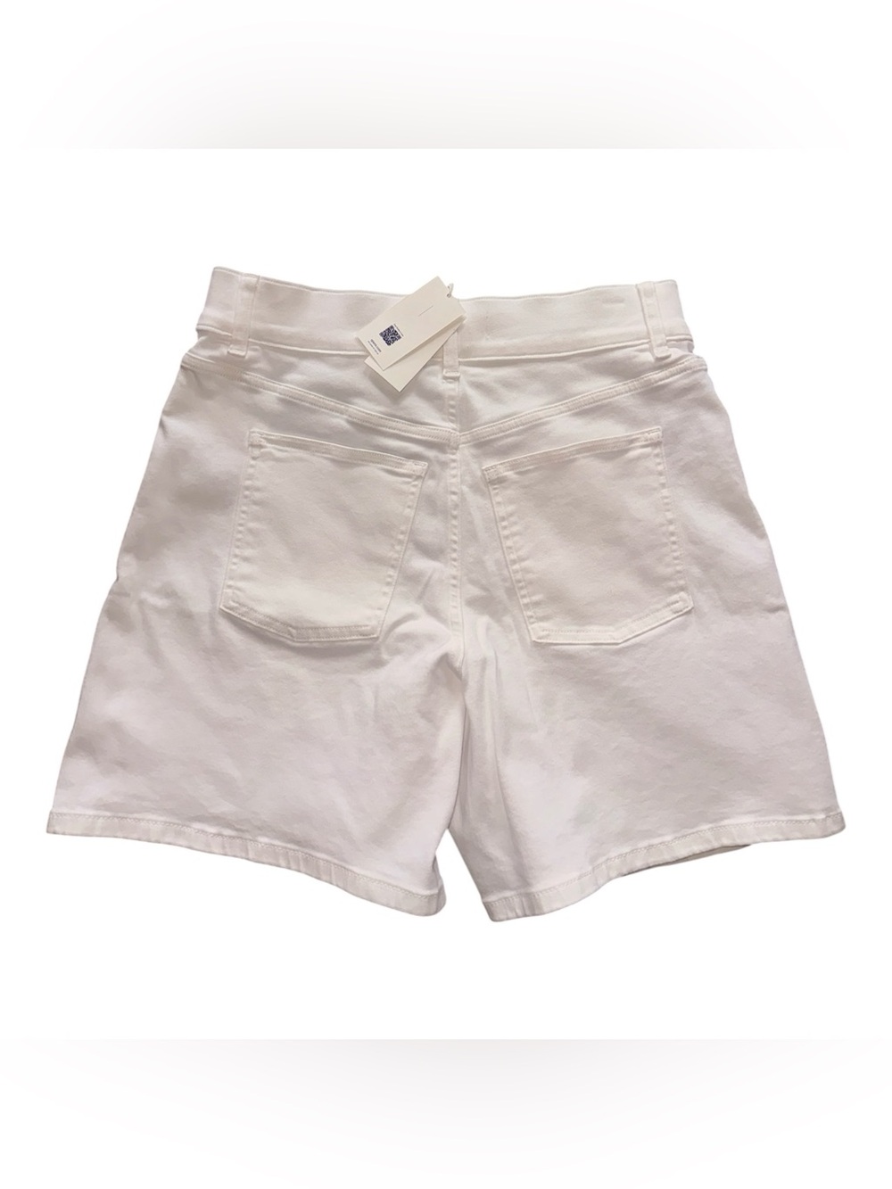 NWT SPANXshape™ Original EveryWear Jean Short - 7" inseam White #21378R SZ-M - Picture 5 of 8
